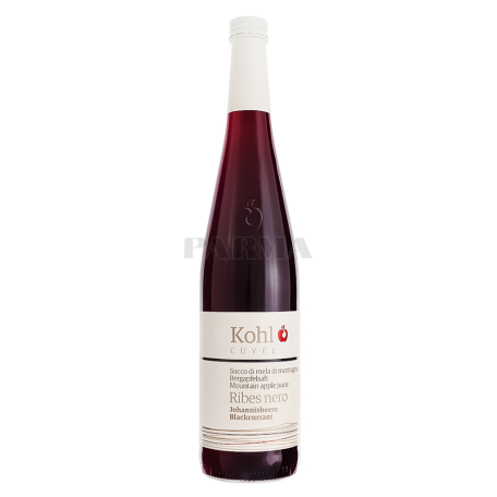 Հյութ բնական «Kohl Cuvee» խնձոր, սև հաղարջ 750մլ