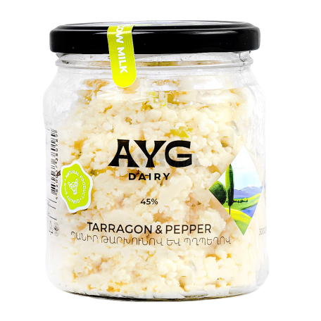 Պանիր «Ayg Dairy» թարխուն, պղպեղ 300գ