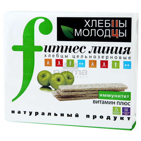 Հացիկ «Хлебцы Молодцы» ֆիտնես շարք, վիտամին 100գ