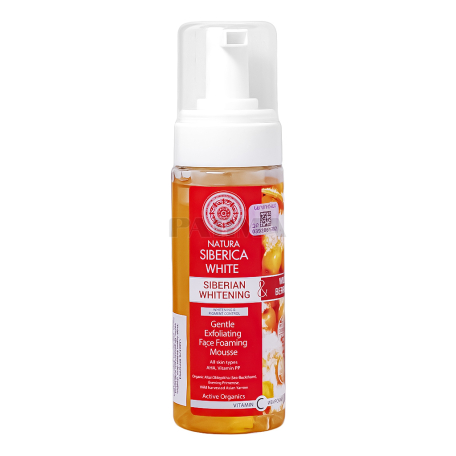 Լվացվելու մուս «Natura Siberica White» խոնավեցնող 150մլ