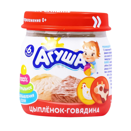 Խյուս «Агуша» հավ, տավար 80գ