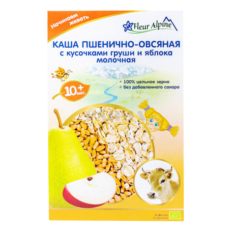 Շիլա «Fleur Alpine» բազմահացահատիկային, կաթնային 200գ