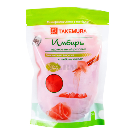 Կոճապղպեղ մարինացված «Takemura» վարդագույն 300գ