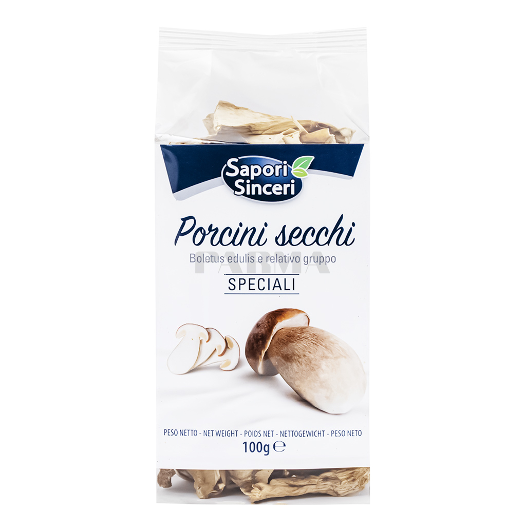 Mushrooms "Sapori Sinceri Porcini Secchi Speciali" porcini 100g