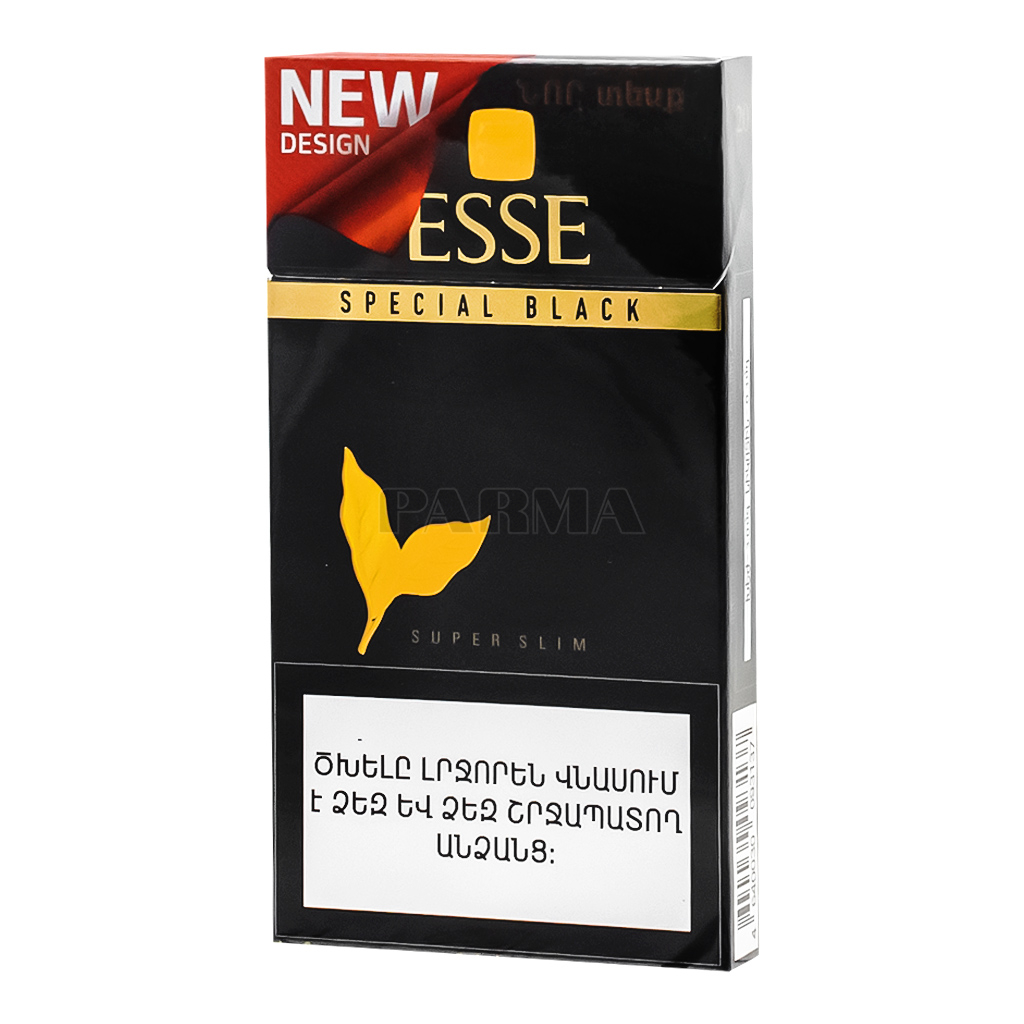 Cigarette Esse Special Black Super Slim Cigarette Esse Special Black Super Slim