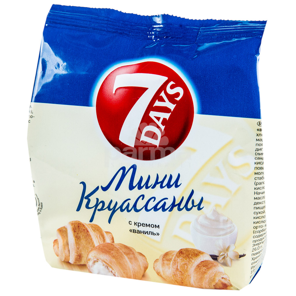Круассан 7days мини ваниль 65г #2 (5201360563708)