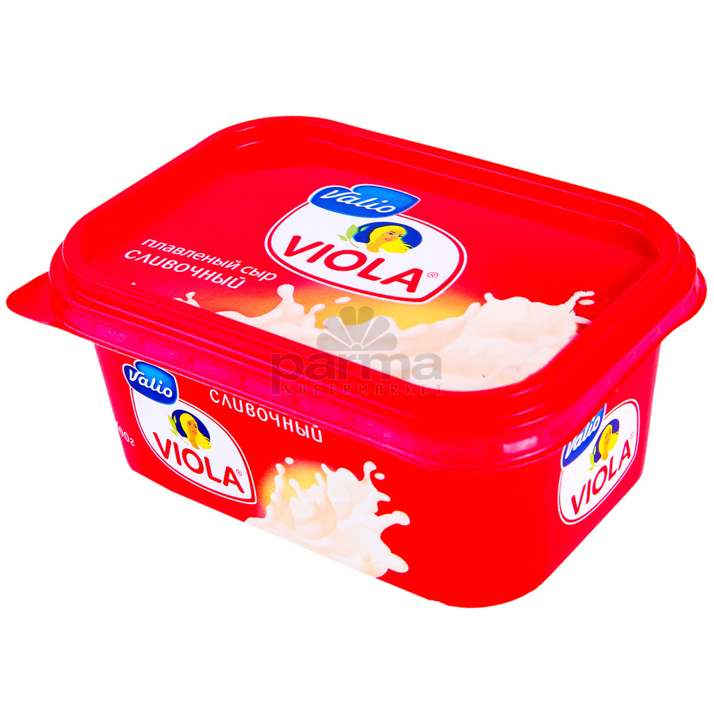 Processed cheese `Valio Viola` creamy 400g