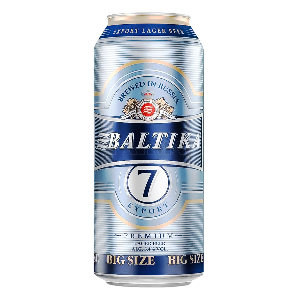 Baltika Beer "Балтика No7" light 450ml