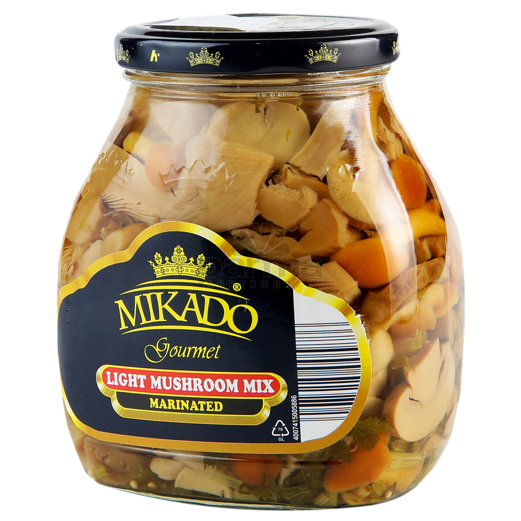 Консервы mikado ассорти грибное берлинское с/б 580г Германия (4007415005886)