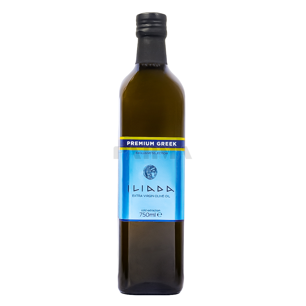 Масло оливковое "Iliada Extra Virgin Gold" 750мл