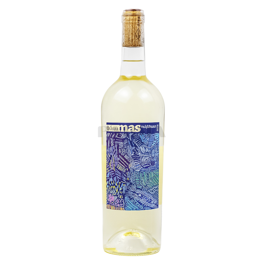Wine "Mas" white, dry 750ml