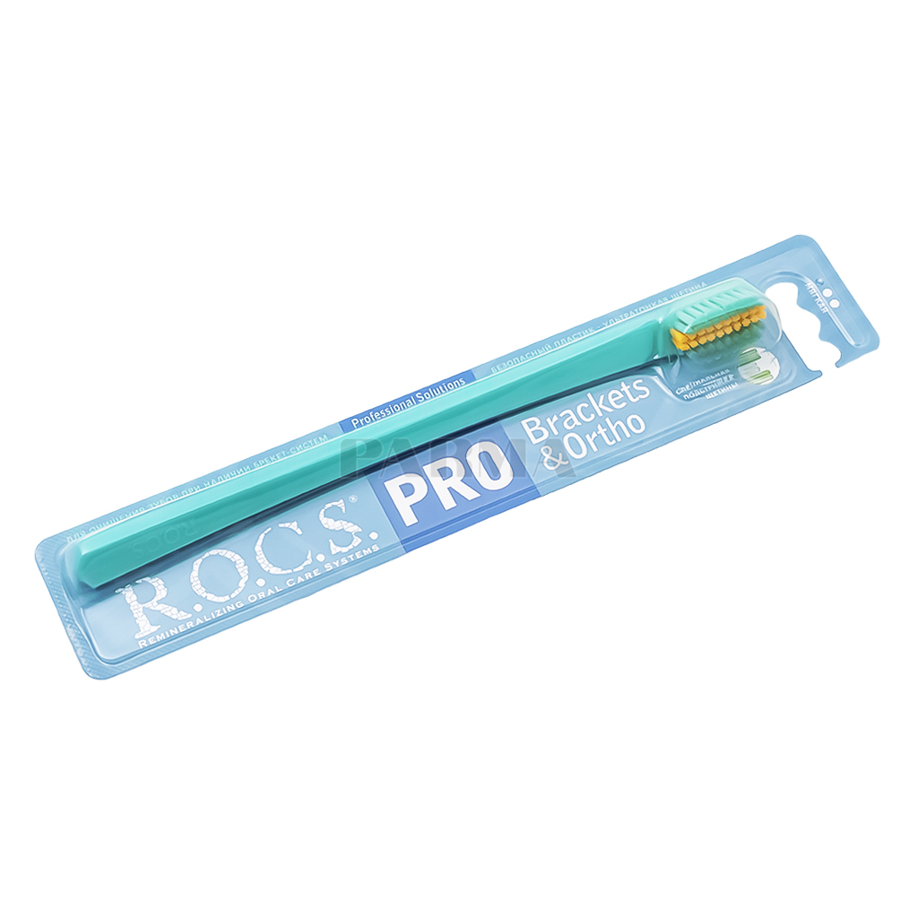 Խոզանակ ատամի «R.O.C.S. Brackets & Ortho Medium»