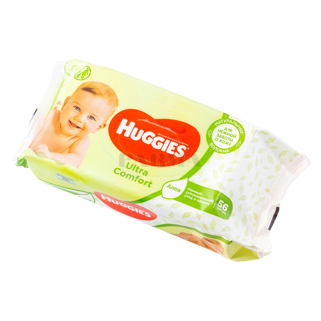 Wipes "Huggies Ultra Comfort PH" for children 56pcs