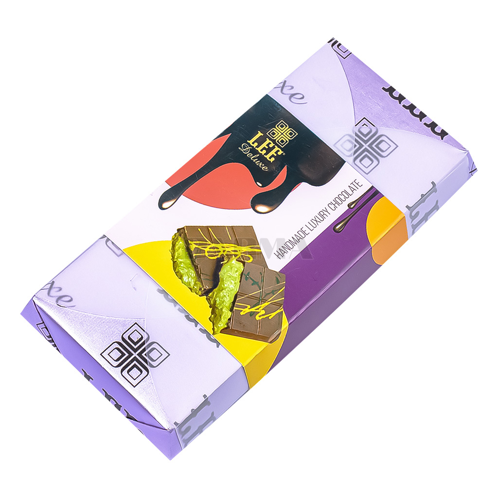 Шоколадная плитка "Lee Deluxe" фисташки 200г
