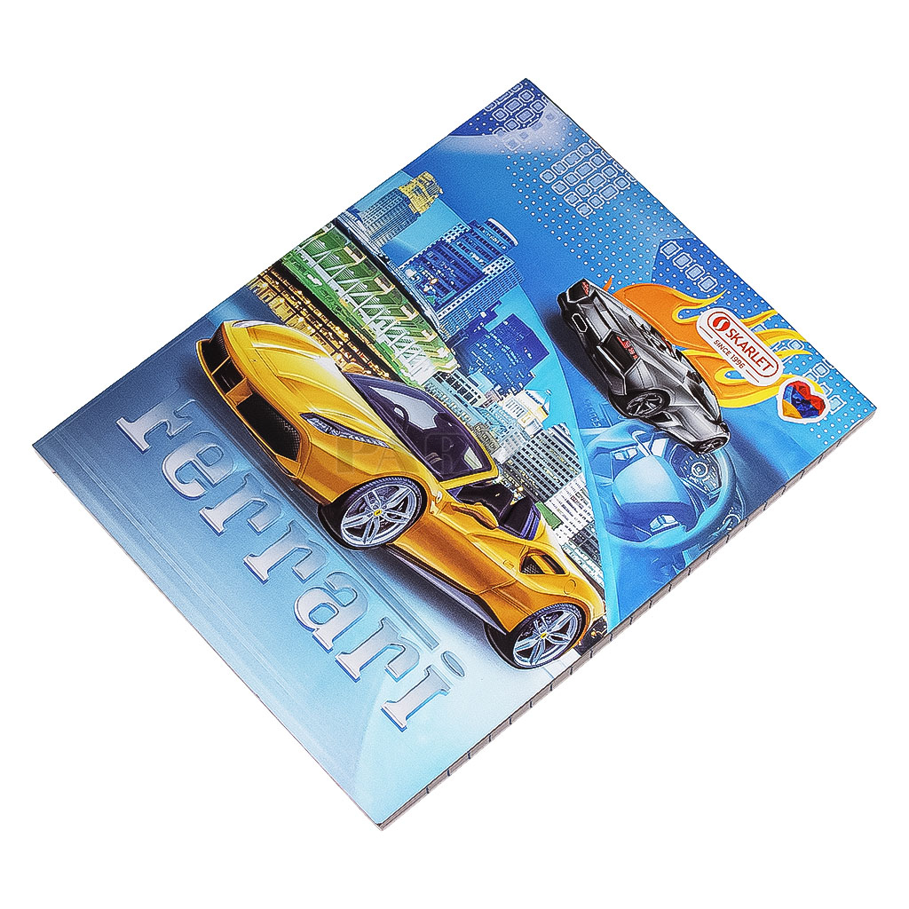 Notebook "Skarlet" lined 48sheets