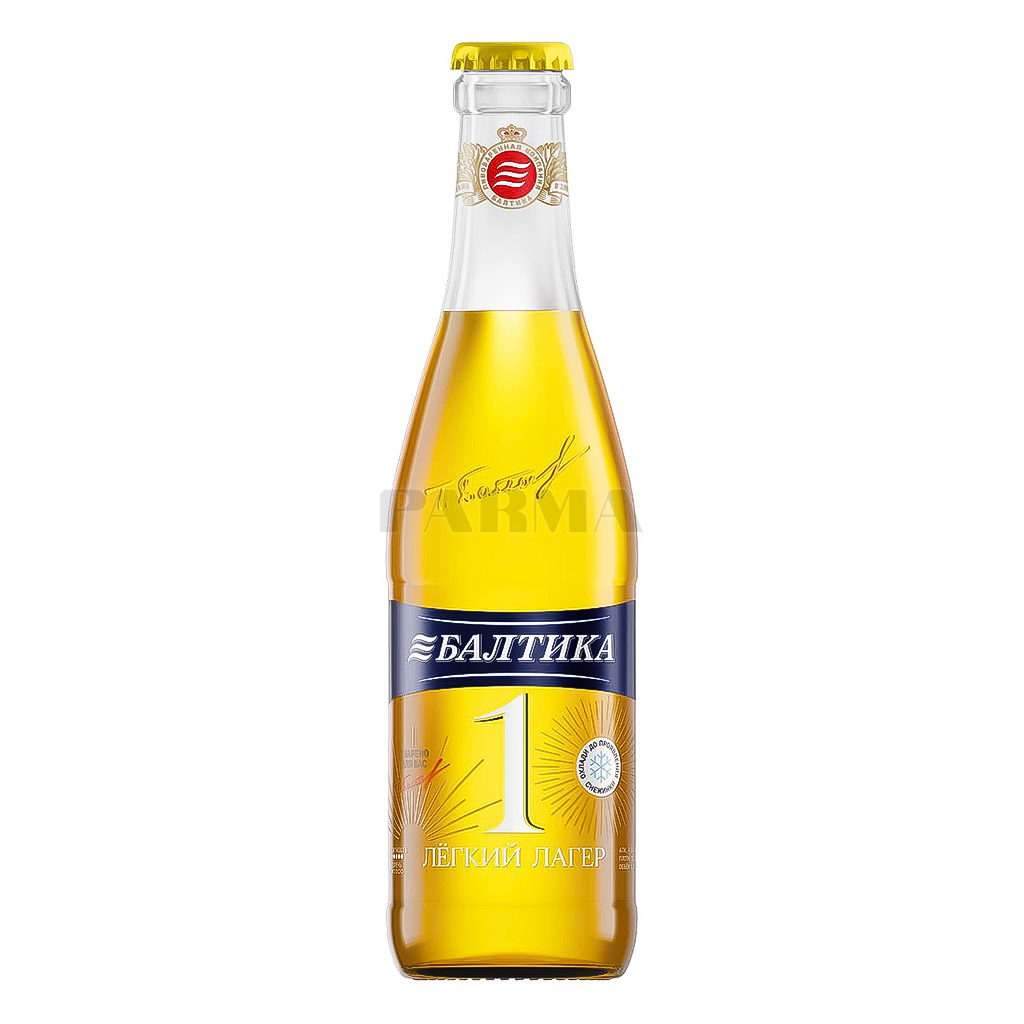 Baltika Beer "Baltika No1" light 330ml