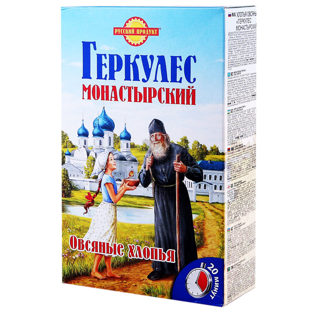 Каша овсяная монастырская русский продукт