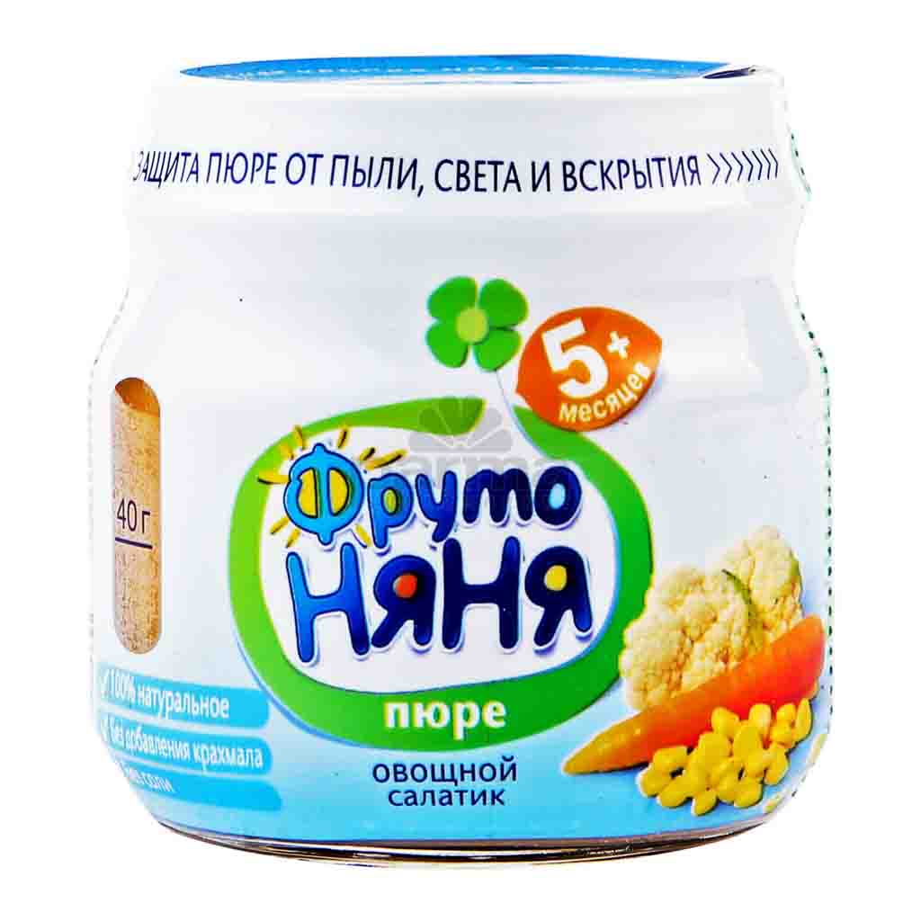 Овощное пюре фрутоняня капуста цветная 80г