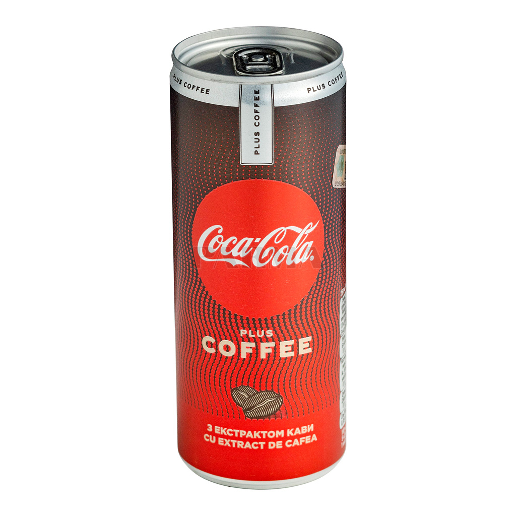 Refreshing drink "CocaCola" coffee 250ml