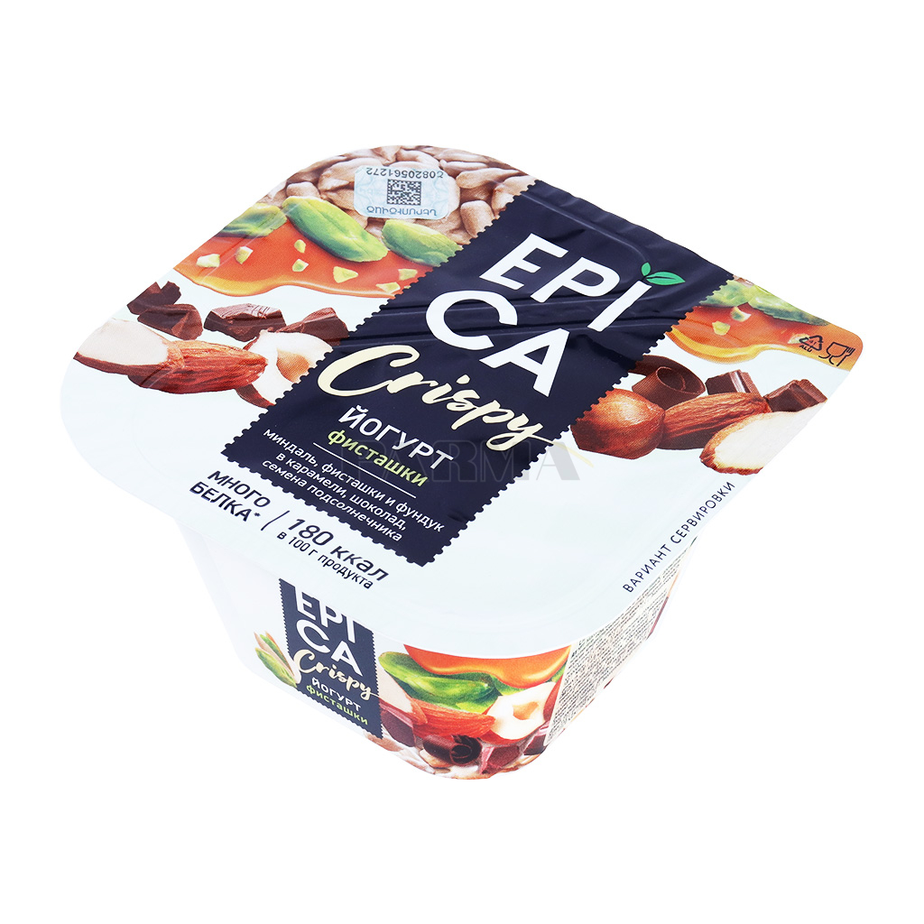 Yogurt "Epica Crispy" pistachio 10.5 140g