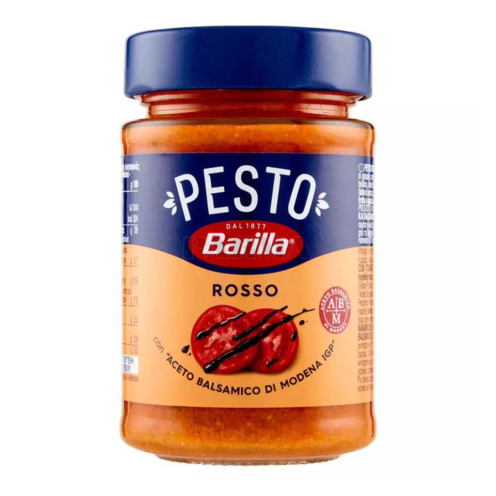 Barilla Sauce Pesto Rosso 200 g : : Epicerie