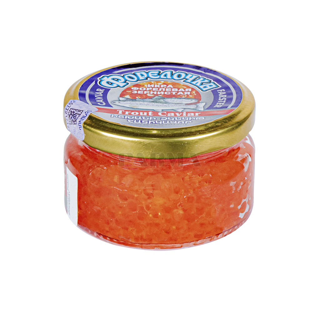 Caviar trout Farster red 100g