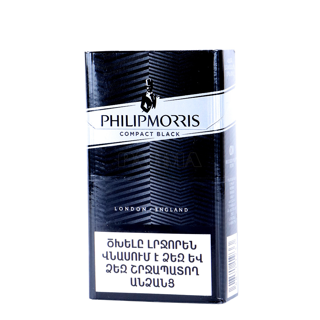 Блэк компакт. Philip Morris Compact Black.