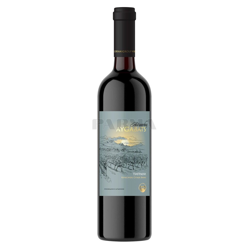 Wine "Aygabats Tigrani" red, dry 750ml